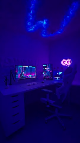 Team white? #roomsetups #gamingpc #fyp #tips #بيسي #قيمنق 