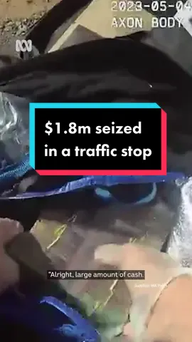 West Australian police say $1.8 million cash seized during a traffic stop in Southern Cross last week is suspected to be the profits of organised crime and drug trafficking, although investigations are ongoing. #Crime #Police #WesternAustralia #ABCNews #Cash