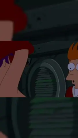 Leela changing her shirt in front of Fry #futurama #shorts #fry #leela 
