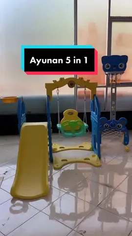 Solusi buat bunda yg bingung beliin mainan si kecil.  #fyp #fypシ #momsandkids #childhouse #speeds #ayunan #perosotan 
