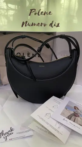 My first Polene 😍 Numero Dix ✨🫶🏻 Literally can’t take my eyes of you.  #polene #polenenumerodix #poleneparis #polenebag #bag 