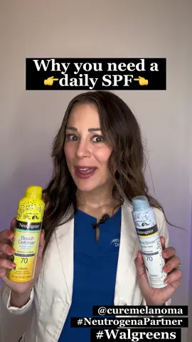#NeutrogenaPartner Protect your skin and support the Melanoma Research Foundation with these specially marked MRF @Neutrogena sunscreen finds exclusively at Walgreens!  Loving Sun Beach Defense® Spray SPF 70 and Sun Ultra Sheer® Spray SPF 70 for easy reapplication! @Melanoma Research Foundation      #walgreensfinds #skingoals #SkinThrivesAtWalgreens Neutrogena® will donate $1 to the Melanoma Research Foundation for each unit purchased of participating product. Participating products include: Neutrogena® Sun Beach Defense® Spray SPF 70 6.5 oz. (UPC 8680010244), Neutrogena® Sun Ultra Sheer® Spray SPF 70 5 oz. (UPC 8680010245). At participating Walgreens retail stores and online (walgreens.com) within the US & DC between 5/1/23 and 12/31/23. MIN/MAX donation $120,000/$200,000.