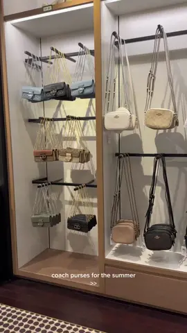 Coach purses for the summer for the girlies 👛@Coach #coachpurse #summerpurse #summermusthaves #summerhaul #fyp #coachoutlet #pursetok #bagobsession 