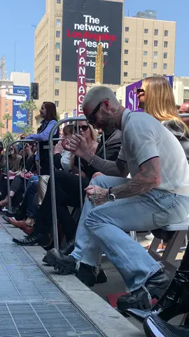 #adamlevine #blakeshelton #behatiprinsloo #walkoffame #hollywood 