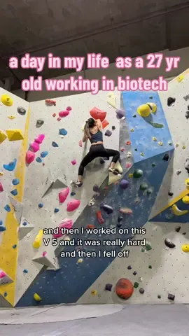 day in my life! another day of trying to fix lab equipment and climbing!   #microscopes #biotechtok #dayinmylife #dayinthelife #dailyvlog #Vlog #dailyvlogger 