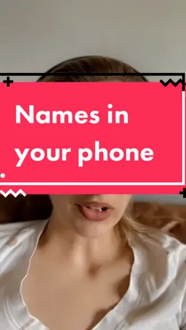 How you write peoples name says a lot about you and how you value those around you. #Love #like #relationships 