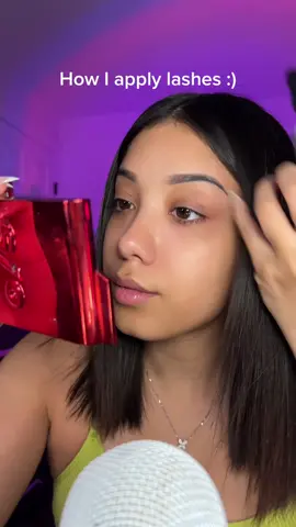 @kissproducts for the win 😍 #asmr #fyp #lashes #howto #kisslashes 