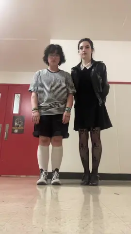 We head butted👹 #theaddamsfamily #addamsfamilythemusical #highschooltheatre #nehsdrama #pugsleyaddams #northeugenehighschool #theatre #wednesday #wednesdayaddams #pugsley