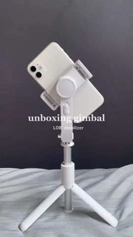 unboxing this budget-friendly but high-quality gimbal in the market! 🫶🏻 #gimbal #gimbalstabilizer #gimbalstabilizerl08 #gimbalforphone #unboxing #tiktokshop #tiktokbudol #tiktokbudolfinds #fypシ #fyp #foryoupage 