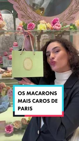 Provei os maracons mais caros de Paris! 🇫🇷😂 e ai? Gostaram de conhever a Ladurée?? #foryou #fyp 