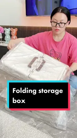 Folding storage box#foldingstoragebox #storagebox #box #storage #goodthing #goodlife #us #🇺🇸 