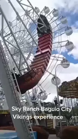 yong ikaw lang nag enjoy tapos yung mga kasama mo umiyak na 😂 #viking🤨 #skyranch #baguio 