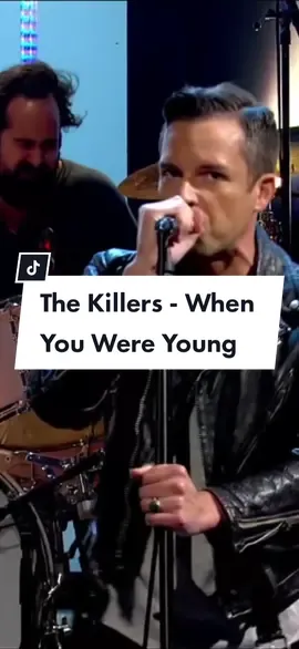 The killers - When You Were Young #thekillers #thekillersband #whenyouwereyoung #somebodyoncetoldme #mrbrightside #brandonflowers #alternativemetal #metalhead #headbanger #rocklegendado #rock #metal #fyp #lyrics #traducaodemusica 