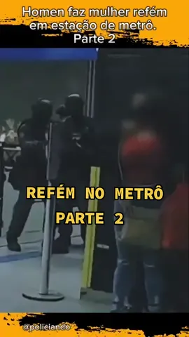 EQUIPE DO GATE SALVA REFÉM NO METRÔ 🙌👮‍♂️⚡✨ #ocorrenciapolicial #gatepmsp #heróisdefarda #policiabrasil #heróis 