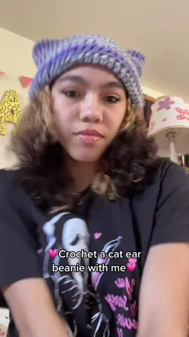 Custom order cat beanie💗 #fypシ #fyp #xycba #Pride #crochet #crochetersoftiktok #crocheting 