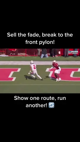 Master your craft 🧑‍💻 #Running #wr #receiver #widereceiver #training #route #routerunning #wrs #receivertok #touchdown #goalline #ohiostatefootball #ohiostate #CollegeFootball #ncaafootball #coach #footballcoach 