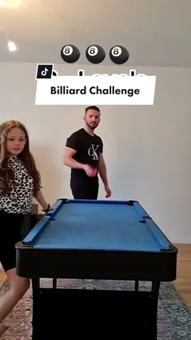 3 Billiard Challenges with my Niece! #billiards #challenge #niece #viral