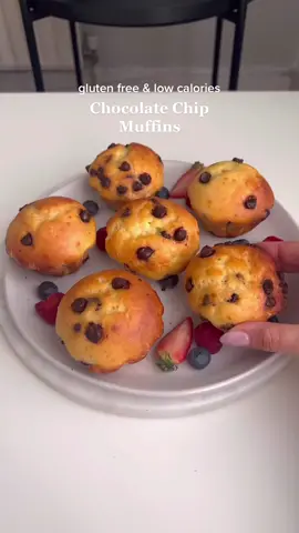 Recipe on IG giorgiapaino 🧡 #chocolatechip #muffins #healthymuffins #chocolatechipmuffins #EasyRecipe #viralrecipe 