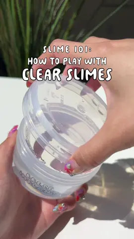 it’s also important to make sure your hands are clean bc slime will leave a film on sweaty, oily, or dirty hands!!’ more slime 101 vids coming soon :-) #slime101 #stickyslime #clearslime #asmr #ogslimes 