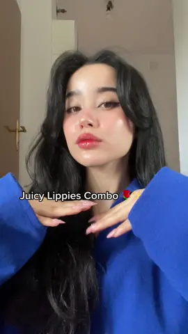 Adding a pop of color with my favorite lip combo. Juicy lippies mwahhh 😘😘#liptutorial#makeup#lipcombo#juicylips#fypシ#fyp#kiss 