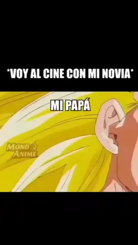 Mi #papa#goku #ssj #3 #cine #cinema #dragonball #meme #random #memesdragonball
