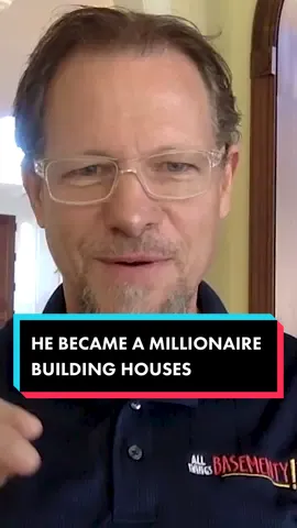 He Became A Millionaire Building Houses #constructionworker #homebuilder #bluecollartok 