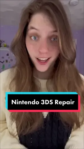 Today I repaired the game reader and the top screen on this 3ds. It was difficult but worth it! 😁