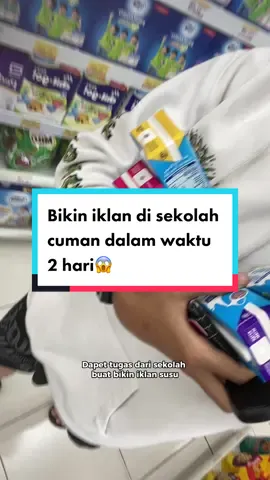 Di suruh bikin iklan susu di sekolah cuman dalam 2 hari aja,tonton sampe abis yup!!! #fypシ #fyp #foryoupage #berandatiktok #berandafypシ #xyzbca #frisianflag #iklan #videography 