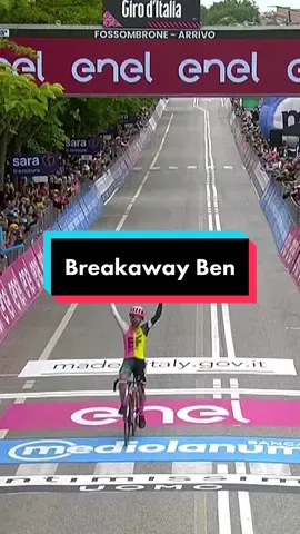 Enjoy this one, Ben 😤 His rivals knew it was coming but could only watch him time trial away 🚀. The solo break is his signature move. Ben, this one was art.