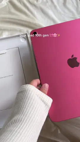 𝙛𝙧𝙤𝙢 𝙢𝙮 𝙙𝙧𝙖𝙛𝙩 - so addicted to pink 💓 #pad10thgenerationpink #ipad10thgen #unboxing 