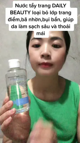 Hãy cùng Bình Dùng nước tẩy trang (R&B) Mỹ phẩm nhập khẩu chính ngạch Hàn Quốc đồng hành cùng Bình🥰🥰🥰