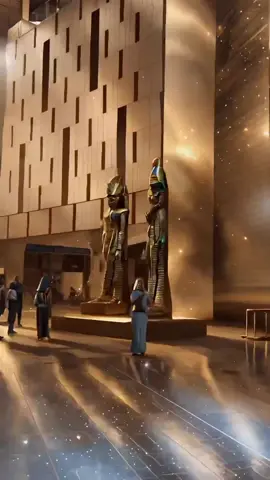 ريل للمتحف المصري الكبير شارك فيها الذكاء الاصطناعي (AI) By: Karina Abdelaziz #مصر #المتحف_المصري_الكبير #آثار #AI 