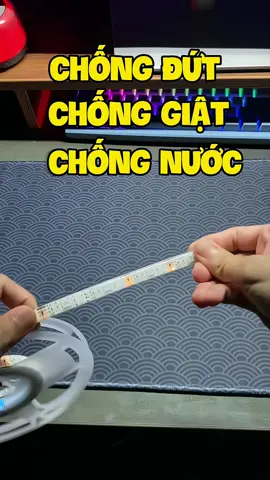 Dây đèn led RGB trang trí góc làm việc có app và điều khiển #thinhthothan #ledtrangtrirgb #vuadenled #muataitiktokshop 