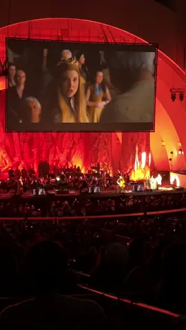 The light of the seven. Game of Thrones live #gameofthrones #got #hollywoodbowl #gameofthroneslive 