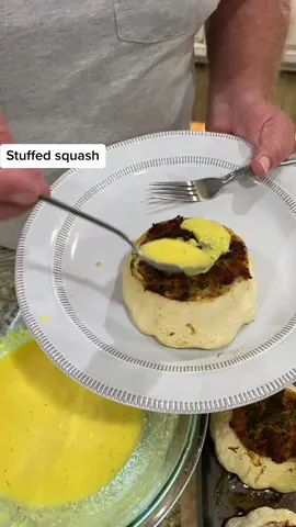 Stuffed Squash ! Seafood stuffed squash! #fyp #fup #foodvid #foodvideo #squash #stuffedsquash #shrimp #crabmeat #louisiana 