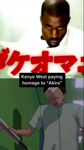Kanye West’s “Stronger” music video paying homage to various scenes from the anime “Akira” #kanyewest #anime #akira #hiphop #fyp #rap 