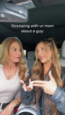 I tell my mom everything hahaha 