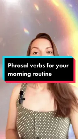 English Phrasal Verbs for the things you do in the morning☀️read there👇🏼 1 - phrasal verbs should not be learnt without any context or visuals, or you risk never using them, because you might not understand the difference or might not know how the work in a sentence 2 - wake up and get up are confused by many and even if a person has an Advanced level of English, that’s why I included them here 3 - ‘make my way to’ is not a phrasal verb, but a set phrase, it still useful to know 4 - you can use both switch on and turn on, in most cases it depends on you #englishphrasalverbs #englishonline #phrasalverbs #phrasalverbschallenge #englishstudy #englishvocabulary