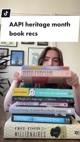 What a perfect time for my recent obsession with korean and hapanese fiction. Celebrate asian authors every month, and lmk if you have thoughts on any of these! #BookTok #bookrecs #aapiheritagemonth #books  #Inverted 