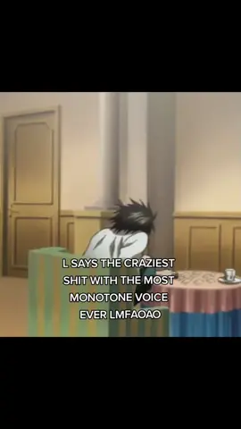 and it's even funnier cs yk he's being dead srs 😭 #midorimasbae #llawliet #deathnote #デスノート #lightyagami 