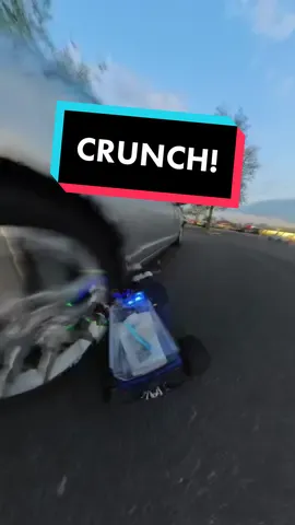 Oh no, the RC car got ran over in the parking lot, please don’t speed in the parking lot, you might hurt an RC car. This was so tragic, I will be posting updates on the YouTube of the damage, should be up and running soon. room room too fast Ouchi 