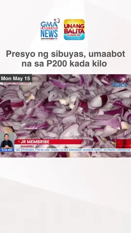 Tumaas na rin ang presyo ng sibuyas sa isang palengke sa Maynila. Hiling ng mga nagtitinda, wag naman sana daw umabot sa 700 pesos ang bentahan ng sibuyas. #gmanews #SocialNewsPH #tiktoknewsph