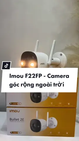 Camera góc rộng ngoài trời thông dụng - Imou Bullet 2E- F22FP #techstore#techstore_kho_cong_nghe#tiktoktech#camera#xuhuong2023#LearnOnTikTok 
