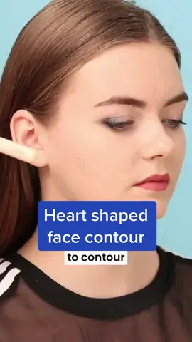 Heart shaped face contour #heartshapedfacemakeup #heartshapedfacecontour #countourmakeup 