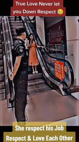 True Love never end The kind girlfriend respect her boyfriend security job whe she met him in a mall love comes from pure heart #fyp #foryoupage #foryou #syedsumon97 