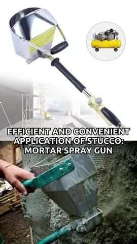 Are you tired of the tedious and time-consuming task of plastering? 💪 Our Mortar Spray Gun offers a simple and efficient solution for all your plastering needs. 🏗️✨ With its high-quality materials and durable construction, this spray gun will make your plastering job a breeze. 🌬️💦 Say goodbye to traditional methods and embrace the convenience and efficiency of our Mortar Spray Gun. 💯 #plasteringmadeeasy #timesaver #efficiencyiskey #spraygunmagic #gamechanger #tiktokmademebuyit #shopnow #addtocart #gearelevation