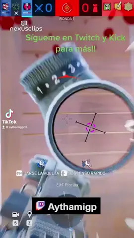 Y sacamos la ronda!! @kick.com @Twitch @Rainbow 6 Siege @Ubisoft España.                          #CapCut #fyp #fypシ #viral #foryou #parati #aythamigp03 #foryoupage #foryourpage #fypage #fypシ゚viral #viralvideo #viraltiktok #kick #r6 #r6siege #r6s #r6meme #r6clips #r6siegeclips #r6proleague #rainbow #rainbowsixsiege #rainbowsix #rainbow6siege #rainbow6 #