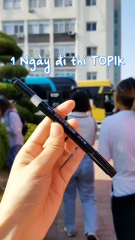 Một ngày đi thi Topik của mình😉 #diepnh99 #GKS #duhocsinh #유학생 