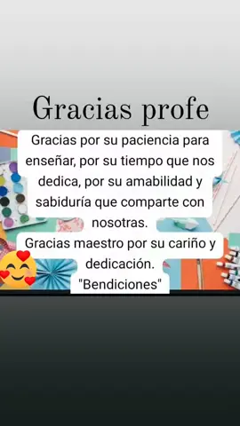 #felicidades a todos los docentes 🥰🥰🥰❤️