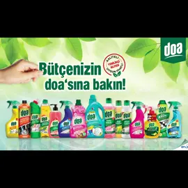 Bütçesinin Doa’sına bakanlar burada mı? 🙌 Doa ürünleri, şimdi uygun fiyatıyla, kaliteli hijyen anlayışıyla çok daha fazla noktada sizleri bekliyor! O zaman ne diyoruz? 👀 Her yeri sildik 🧼  Pırıl pırıl ettik ✨ Uyguna geldik 🤌🏻 Doa Doa! #DoaTemizlik #BütçenizinDoasınaBakın